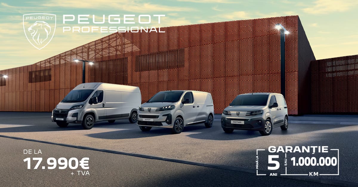 Vehicule comerciale Peugeot